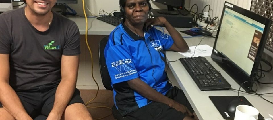 IT Workshops for the community at Wadeye.